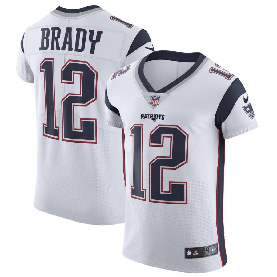 Tom Brady New England Patriots Nike Alternate Vapor Untouchable Elite Jersey - White
