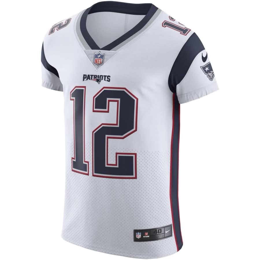 Tom Brady New England Patriots Nike Alternate Vapor Untouchable Elite Jersey - White