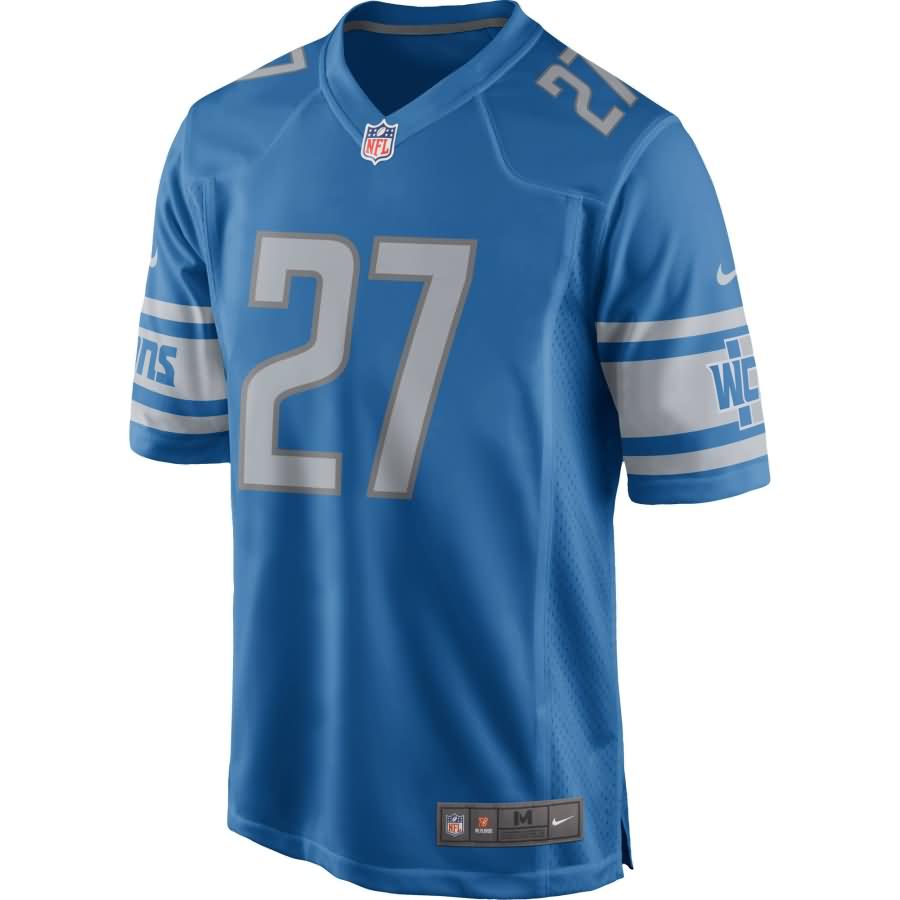 Glover Quin Detroit Lions Nike NFL Draft Game Jersey - Blue