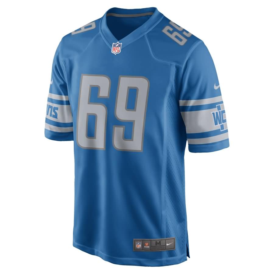 Anthony Zettel Detroit Lions Nike NFL Draft Game Jersey - Blue