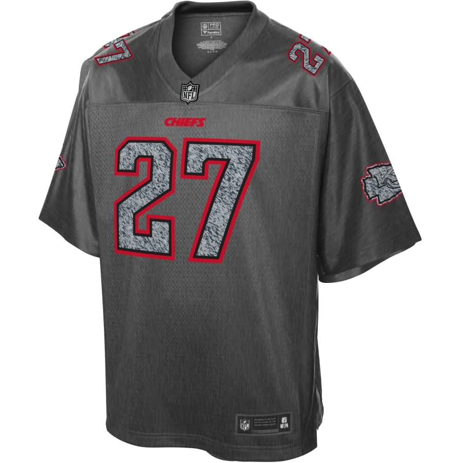 Kareem Hunt Kansas City Chiefs NFL Pro Line Fashion Static Jersey - Gray