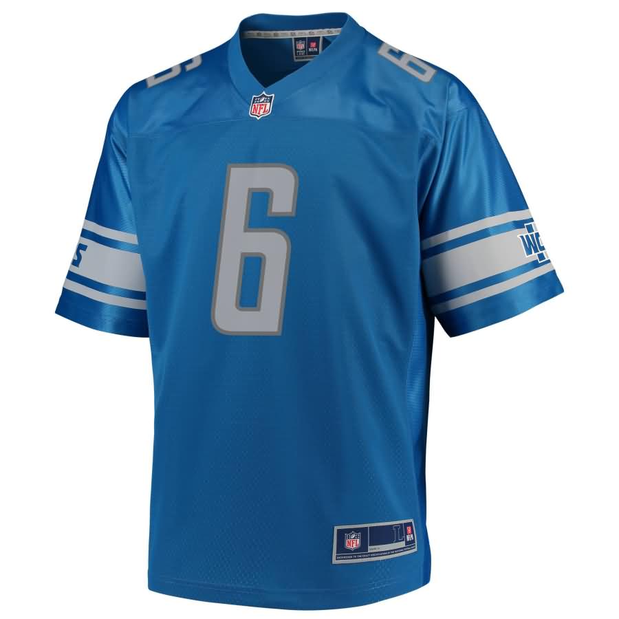 Sam Martin Detroit Lions NFL Pro Line Team Color Player Jersey - Blue