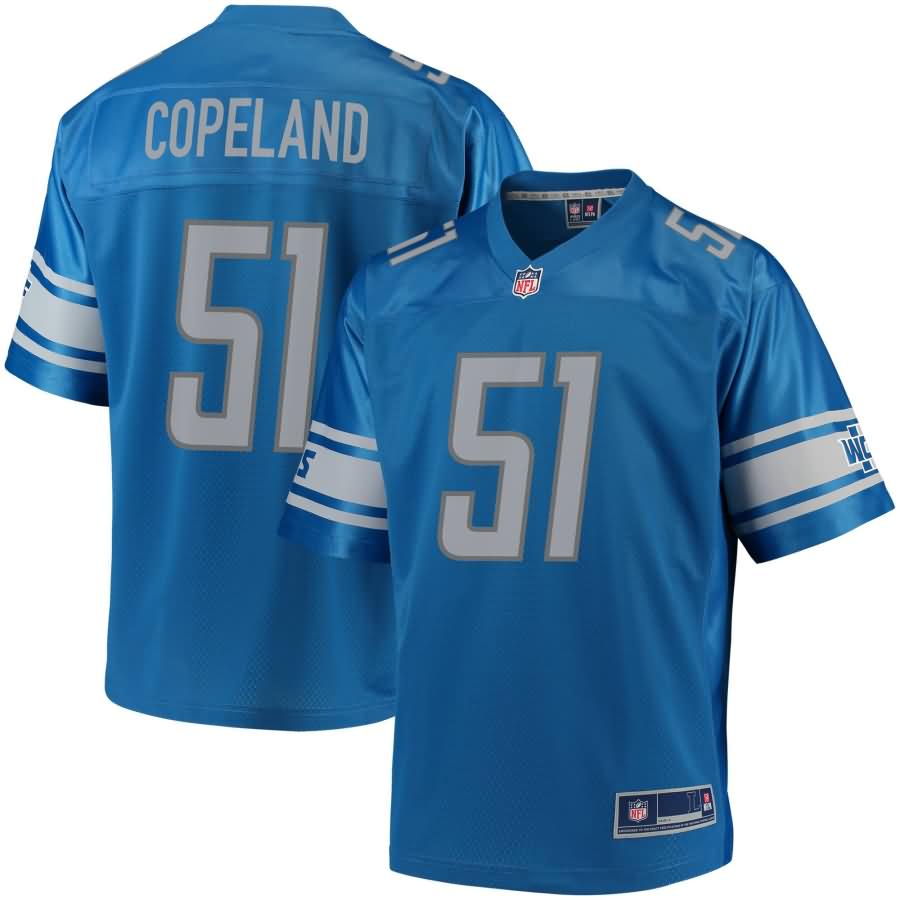 Brandon Copeland Detroit Lions NFL Pro Line Team Color Player Jersey - Blue