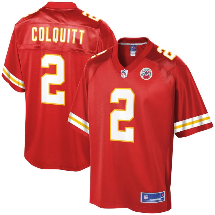 Dustin Colquitt Kansas City Chiefs NFL Pro Line Player Jersey - Red