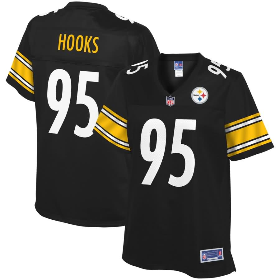 Lavon Hooks Pittsburgh Steelers NFL Pro Line Women's Player Jersey - Black