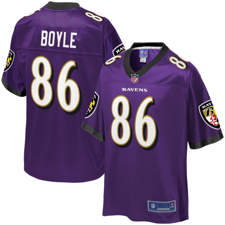 Nick Boyle Baltimore Ravens NFL Pro Line Team Color Player Jersey - Purple