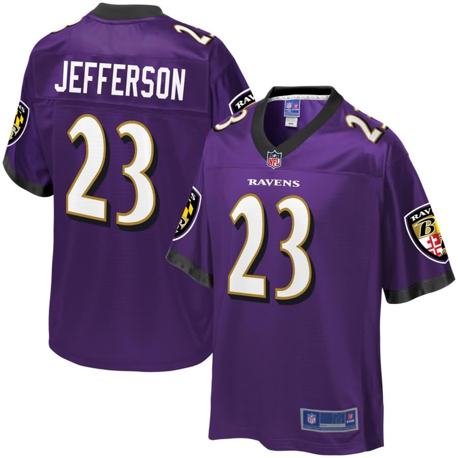 Tony Jefferson Baltimore Ravens NFL Pro Line Team Color Player Jersey - Purple