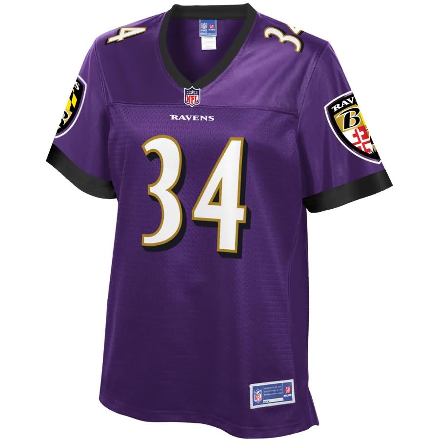 Alex Collins Baltimore Ravens NFL Pro Line Women's Team Color Player Jersey - Purple