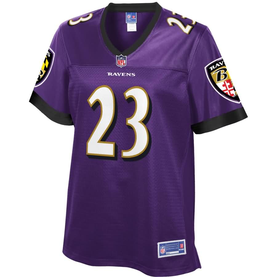 Tony Jefferson Baltimore Ravens NFL Pro Line Women's Team Color Player Jersey - Purple