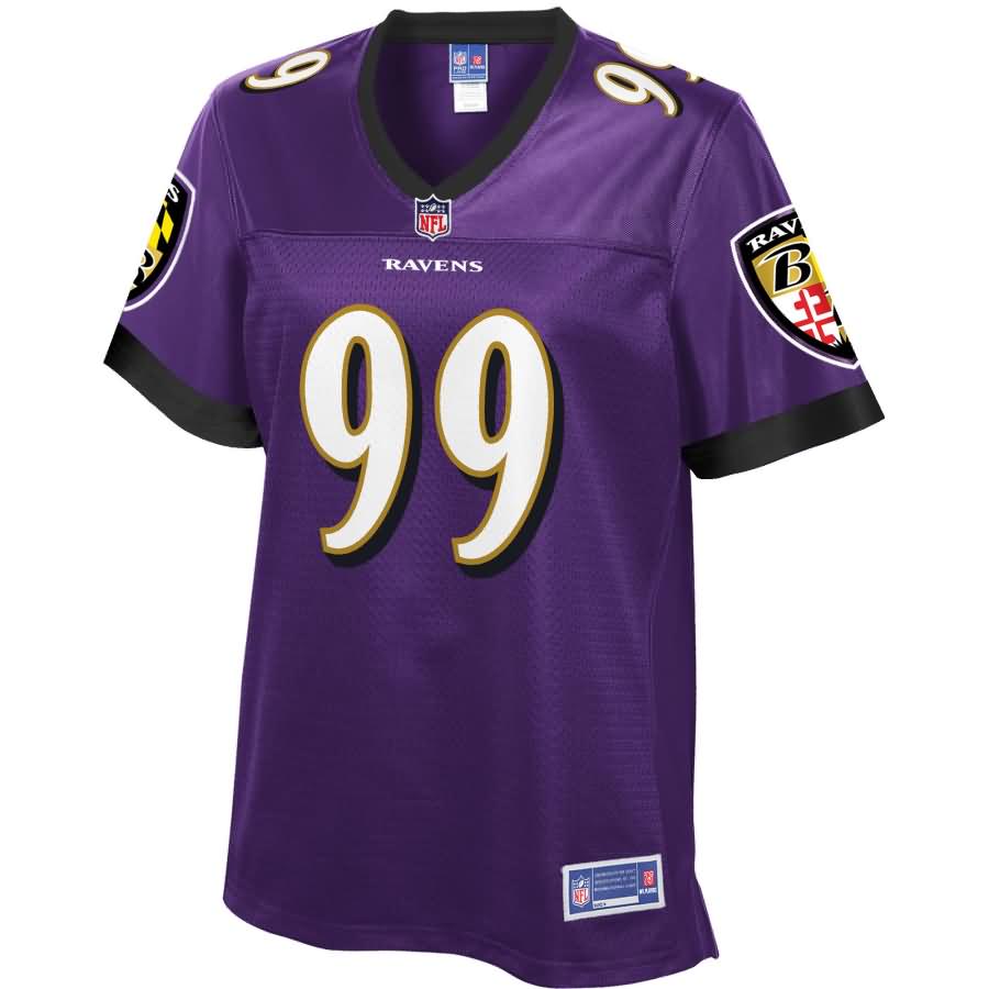 Matthew Judon Baltimore Ravens NFL Pro Line Women's Team Color Player Jersey - Purple