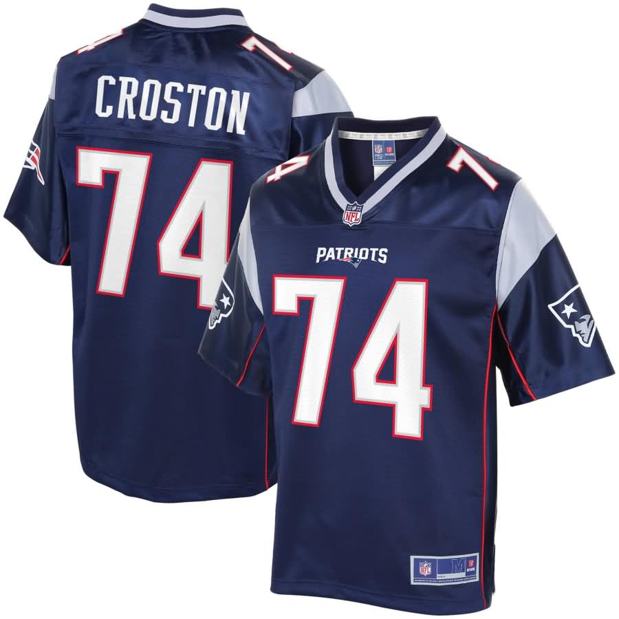 Cole Croston New England Patriots NFL Pro Line Team Color Player Jersey - Navy