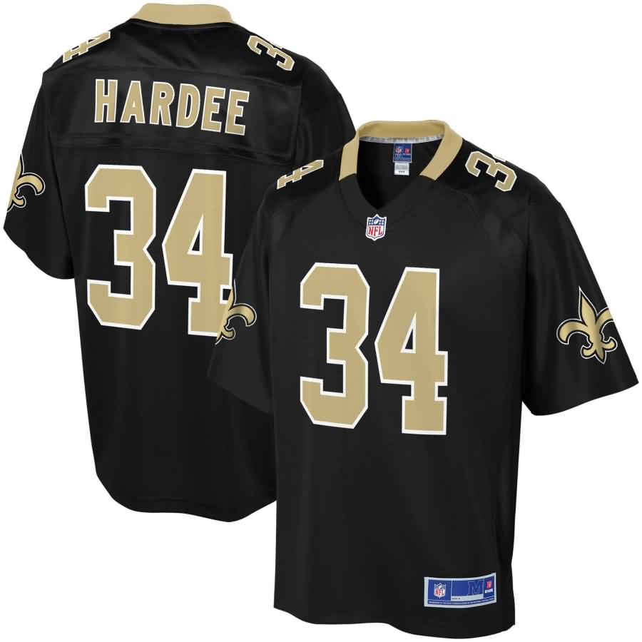 Justin Hardee New Orleans Saints NFL Pro Line Youth Team Color Player Jersey - Black