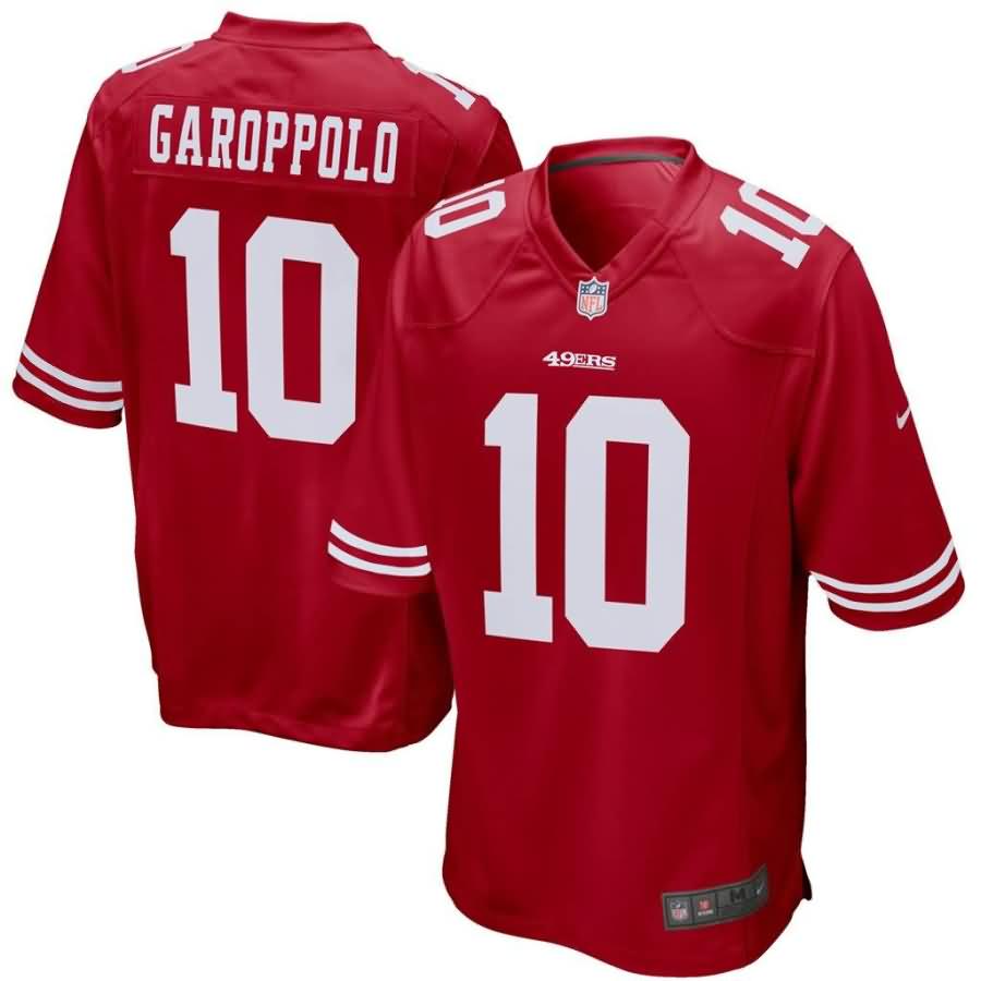 Jimmy Garoppolo San Francisco 49ers Nike Youth Game Jersey - Scarlet