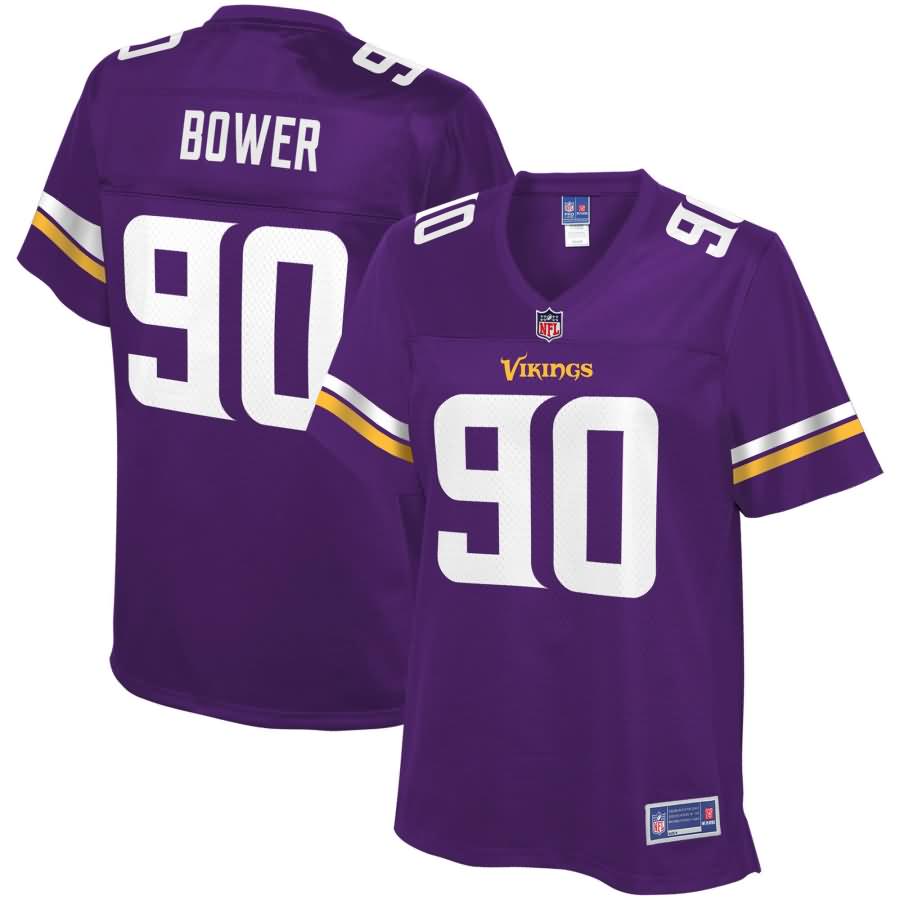 Tashawn Bower Minnesota Vikings NFL Pro Line Women's Team Color Jersey - Purple