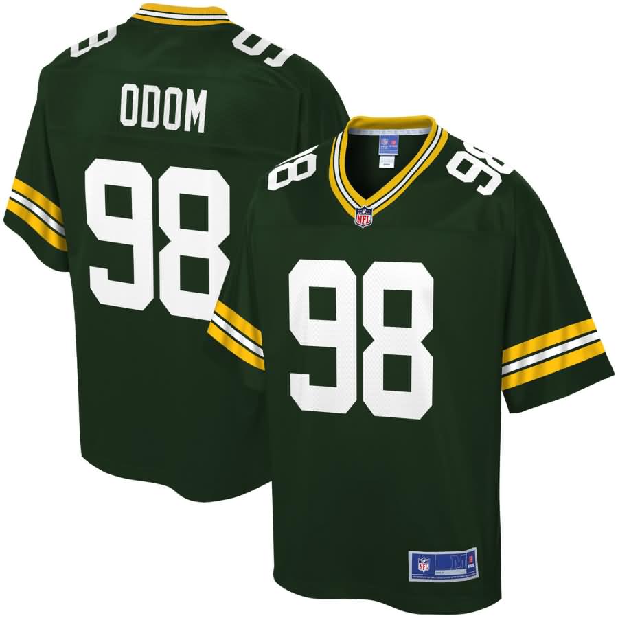Chris Odom Green Bay Packers NFL Pro Line Team Color Player Jersey - Green