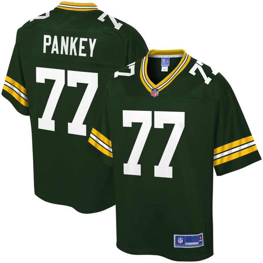 Adam Pankey Green Bay Packers NFL Pro Line Team Color Player Jersey - Green