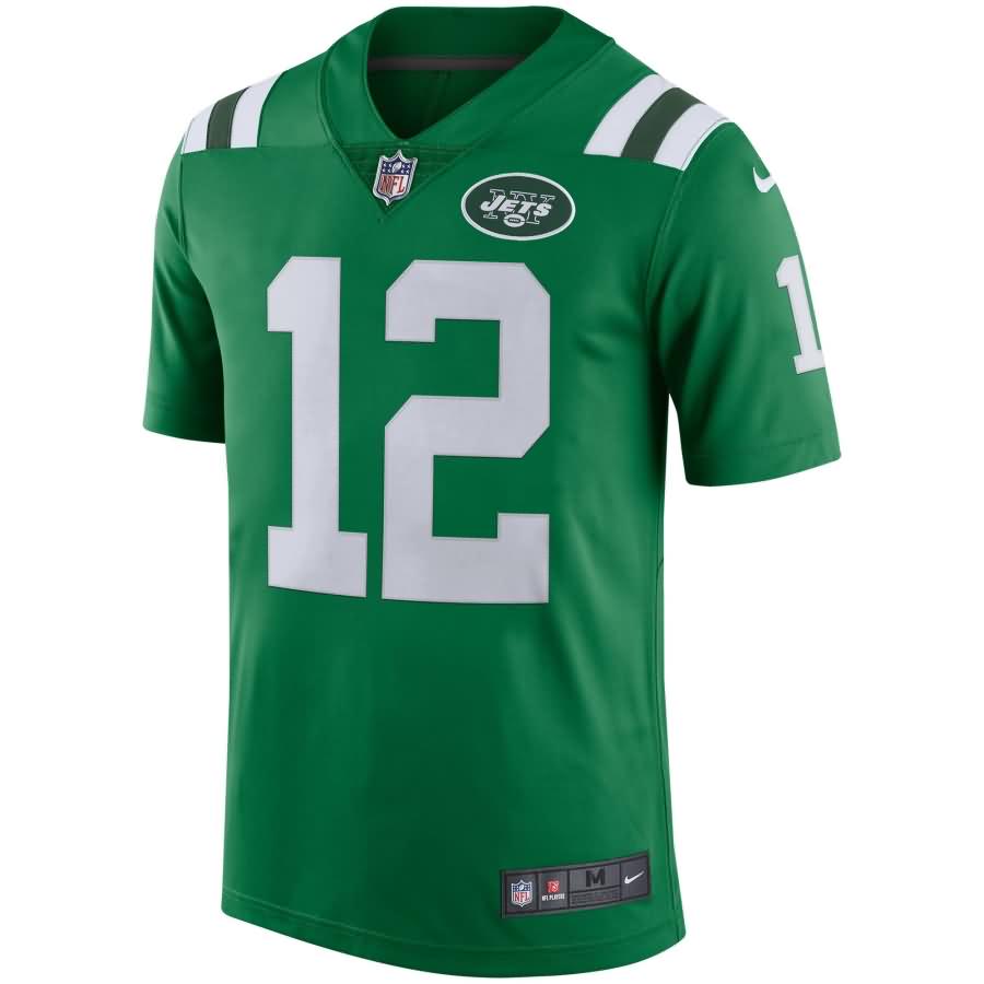 Joe Namath New York Jets Nike Vapor Untouchable Retired Player Limited Jersey - Green