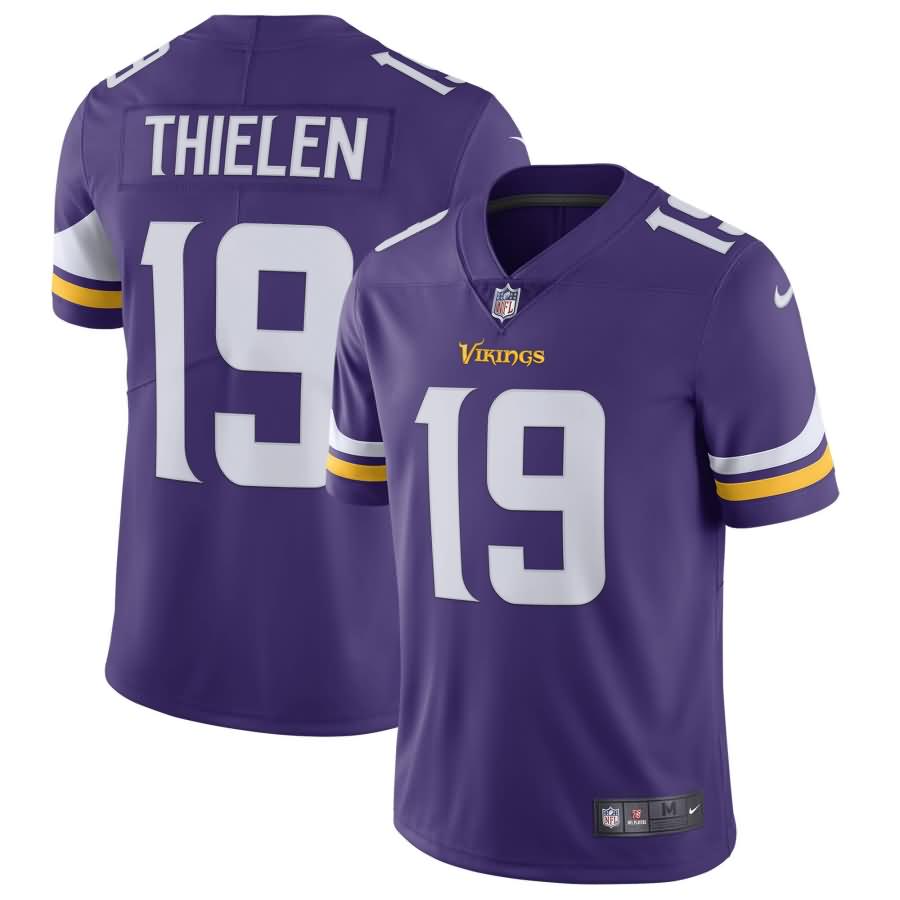 Adam Thielen Minnesota Vikings Nike Vapor Untouchable Limited Jersey - Purple