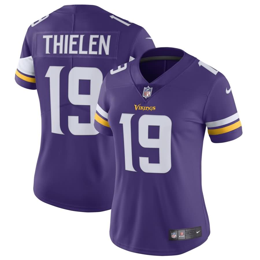 Adam Thielen Minnesota Vikings Nike Women's Vapor Untouchable Limited Jersey - Purple