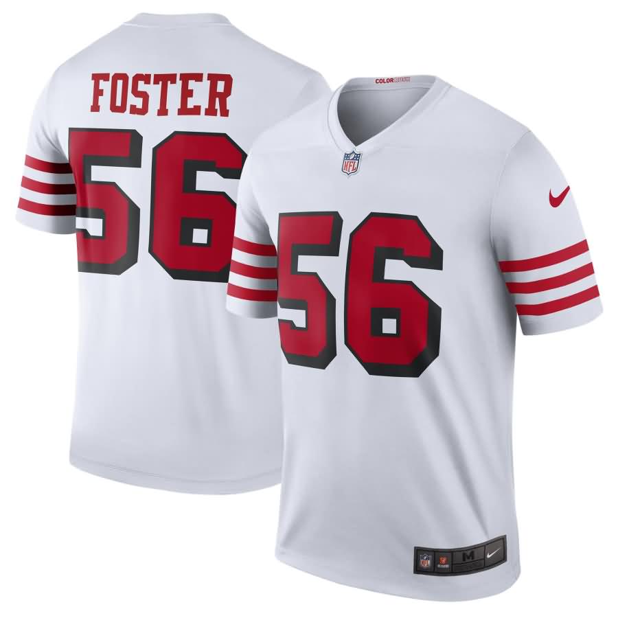 Reuben Foster San Francisco 49ers Nike Color Rush Legend Player Jersey - White
