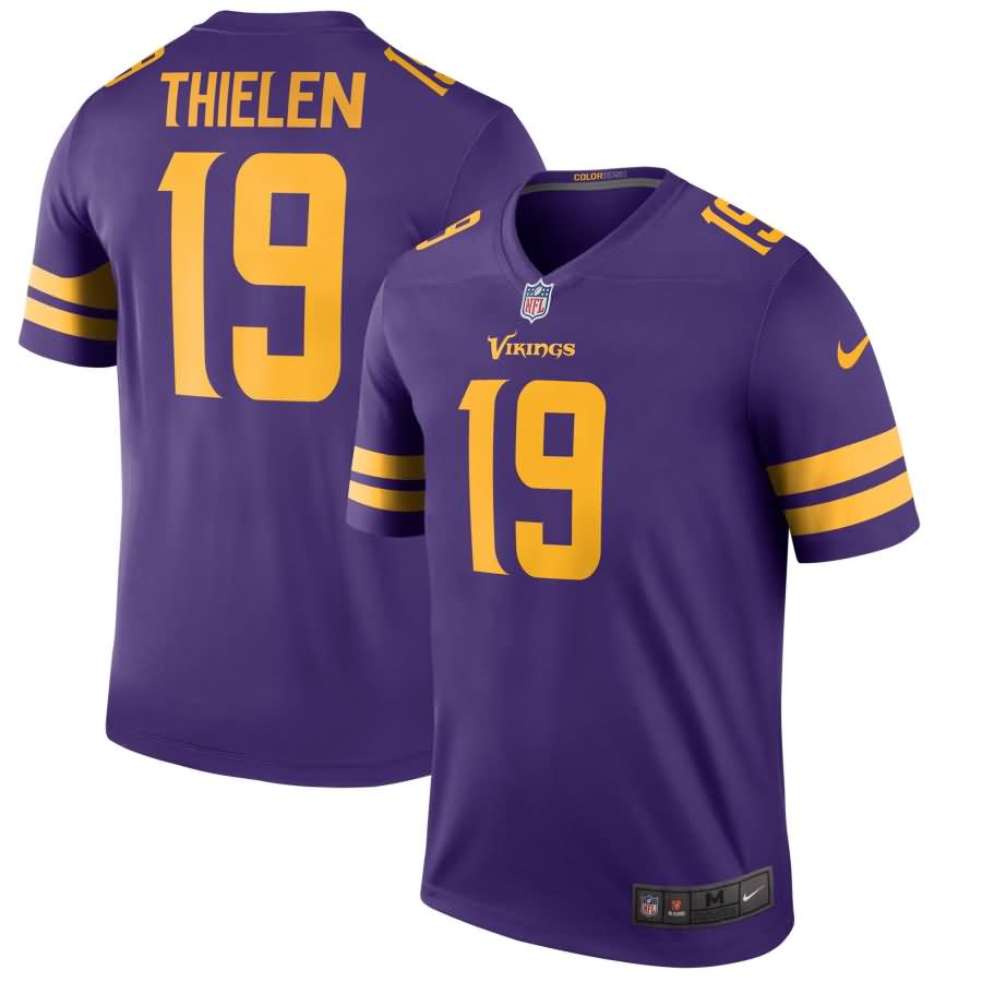 Adam Thielen Minnesota Vikings Nike Color Rush Legend Player Jersey - Purple
