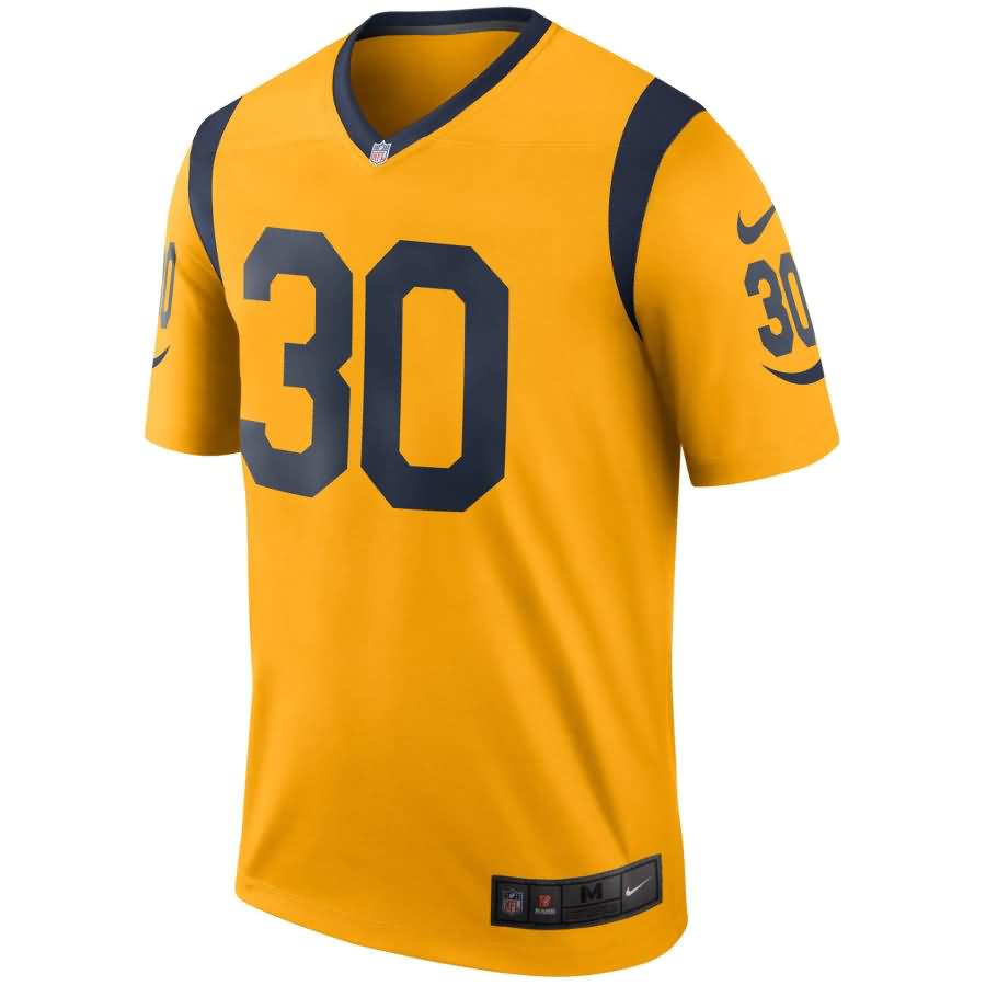 Todd Gurley II Los Angeles Rams Nike Color Rush Legend Player Jersey - Gold