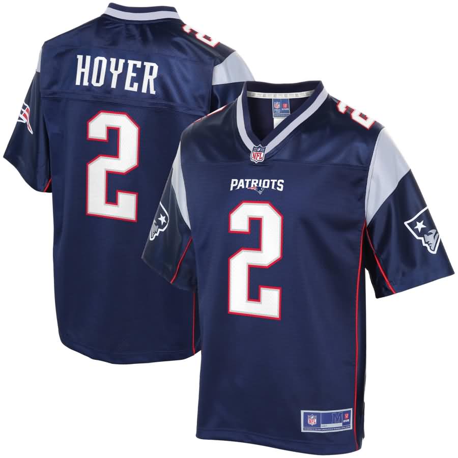 Brian Hoyer New England Patriots NFL Pro Line Youth Player Jersey - Navy