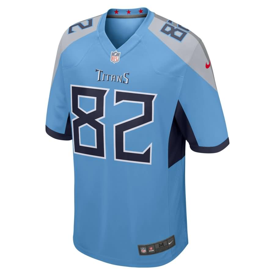 Delanie Walker Tennessee Titans Nike New 2018 Game Jersey - Light Blue