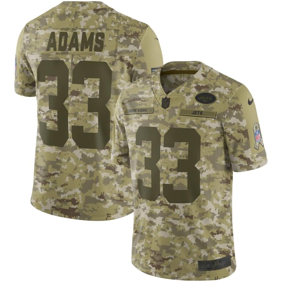 Jamal Adams New York Jets Nike Salute to Service Limited Jersey - Camo