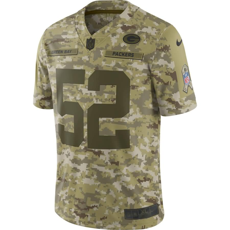 Clay Matthews Green Bay Packers Nike Salute to Service Limited Jersey - Camo