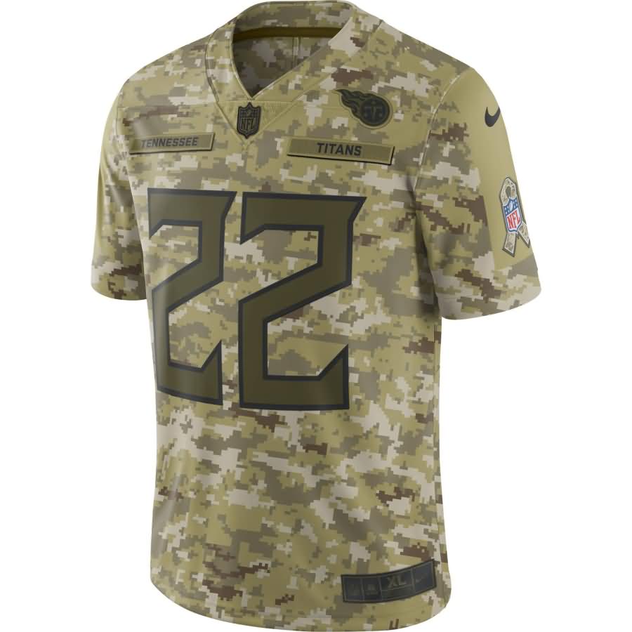 Derrick Henry Tennessee Titans Nike Salute to Service Limited Jersey - Camo