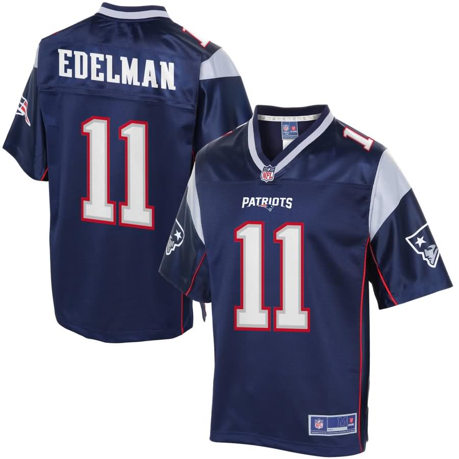 Julian Edelman New England Patriots NFL Pro Line Team Color Jersey - Navy