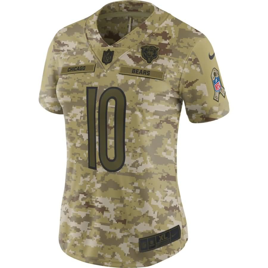 Mitchell Trubisky Chicago Bears Nike Women's Salute to Service Limited Jersey - Camo
