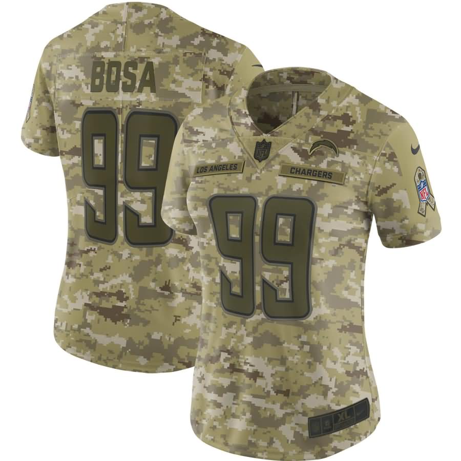 Joey Bosa Los Angeles Chargers Nike Women's Salute to Service Limited Jersey - Camo