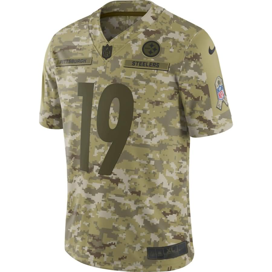 JuJu Smith-Schuster Pittsburgh Steelers Nike Salute to Service Limited Jersey - Camo