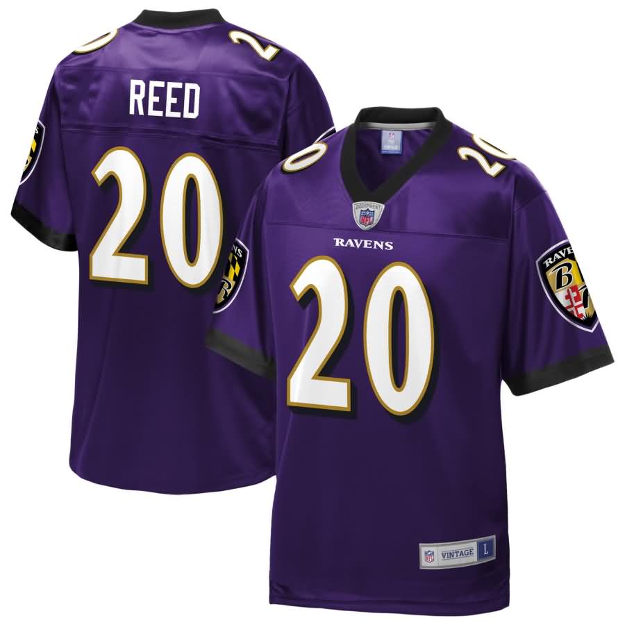 Ed Reed Baltimore Ravens NFL Pro Line Retired Team Player Jersey - Purple