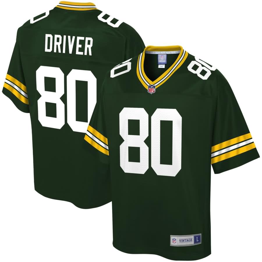 Donald Driver Green Bay Packers NFL Pro Line Retired Player Jersey - Green