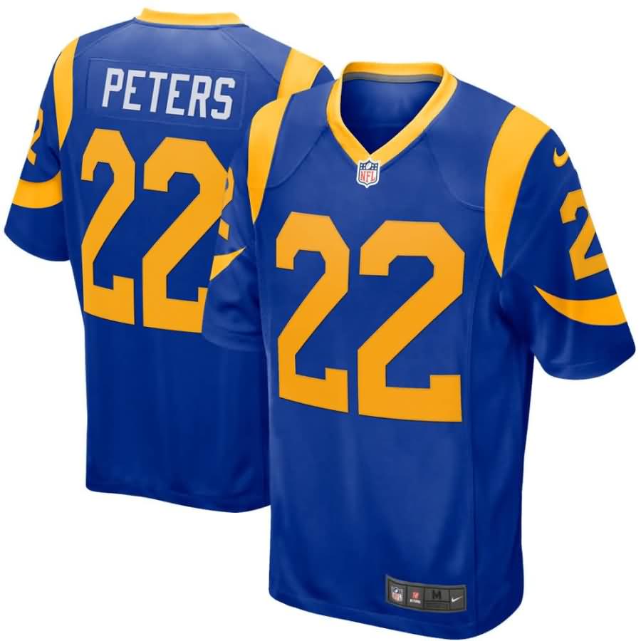 Marcus Peters Los Angeles Rams Nike Game Jersey - Royal