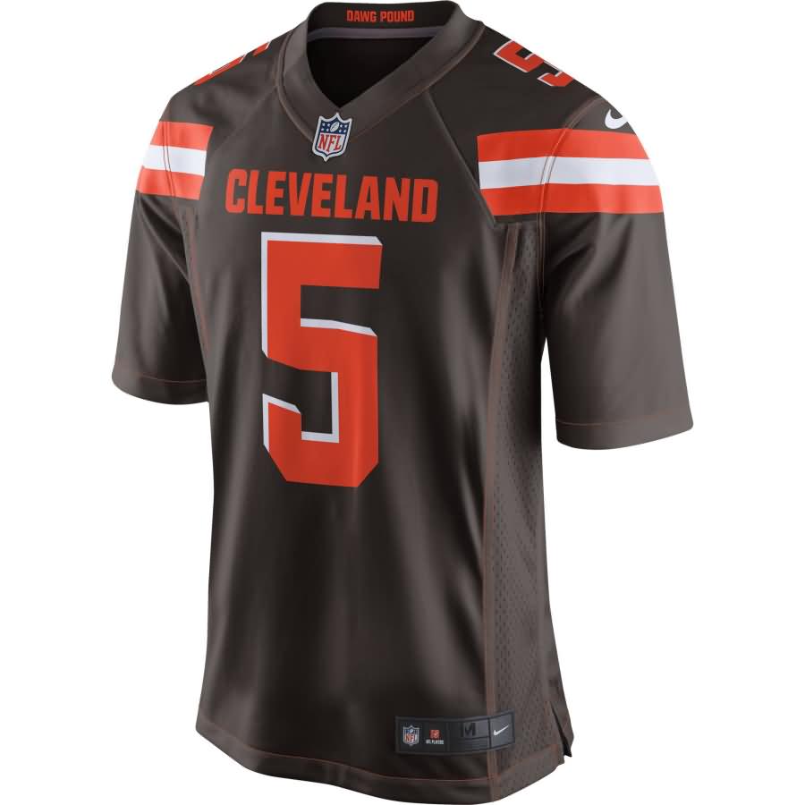 Tyrod Taylor Cleveland Browns Nike Game Jersey - Brown