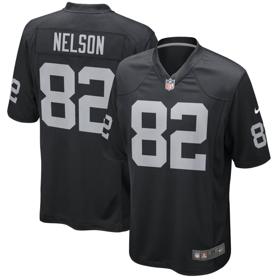 Jordy Nelson Oakland Raiders Nike Game Jersey - Black