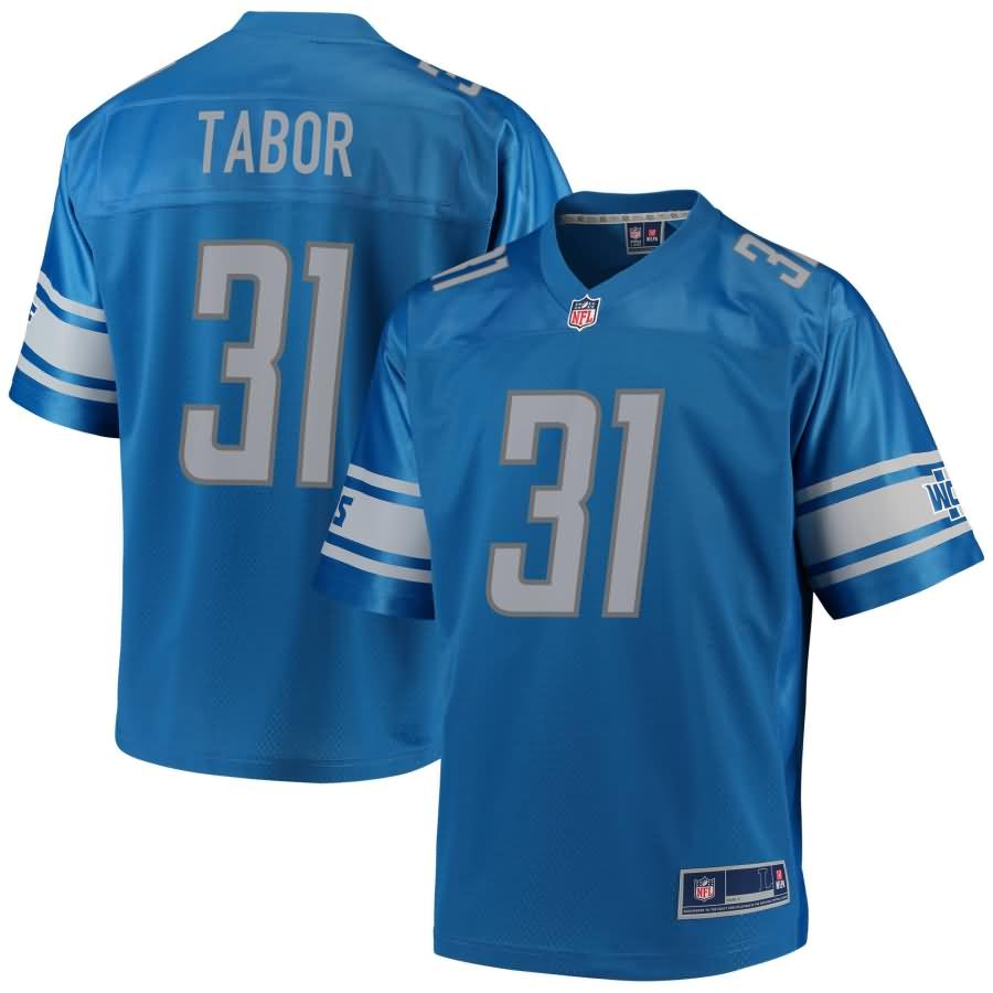 Teez Tabor Detroit Lions NFL Pro Line Player Jersey - Blue