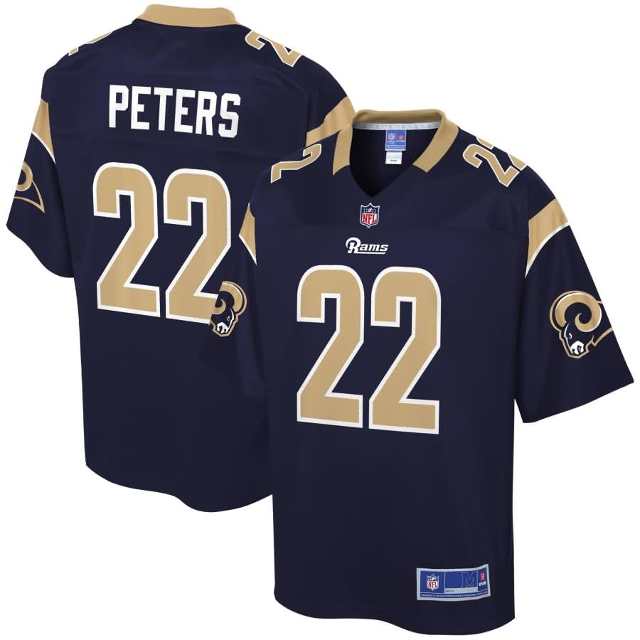 Marcus Peters Los Angeles Rams NFL Pro Line Youth Player Jersey - Navy