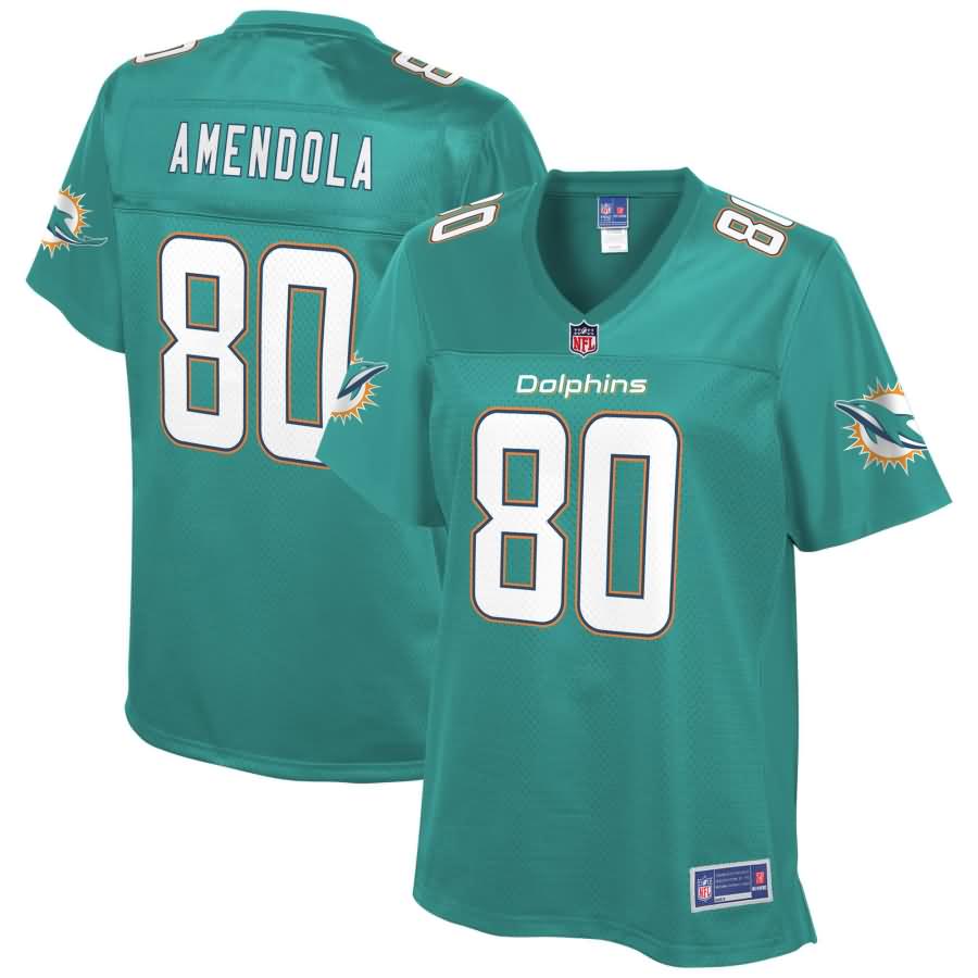 Danny Amendola Miami Dolphins NFL Pro Line Women's Player Jersey - Aqua