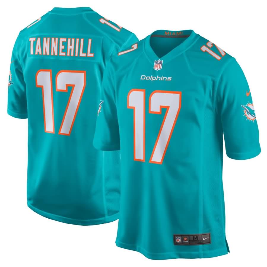 Ryan Tannehill Miami Dolphins Nike Youth New 2018 Game Jersey - Aqua