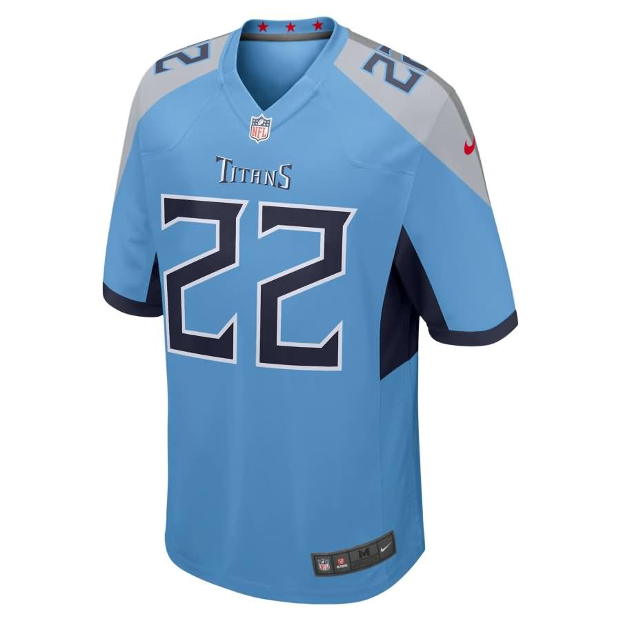 Derrick Henry Tennessee Titans Nike New 2018 Game Jersey - Light Blue