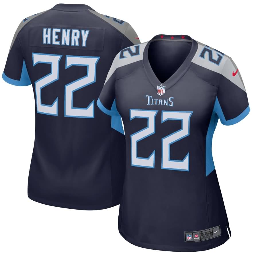 Derrick Henry Tennessee Titans Nike Women's New 2018 Game Jersey - Navy