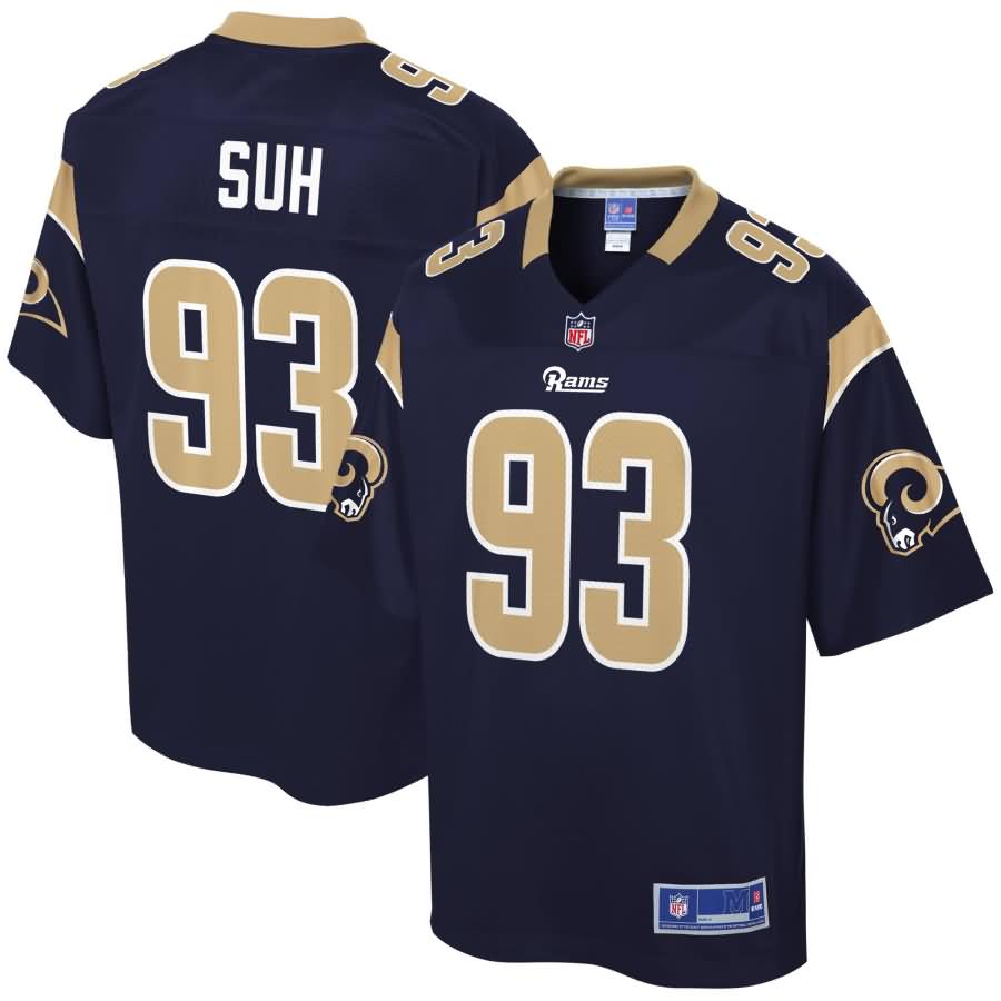Ndamukong Suh Los Angeles Rams NFL Pro Line Youth Player Jersey - Navy