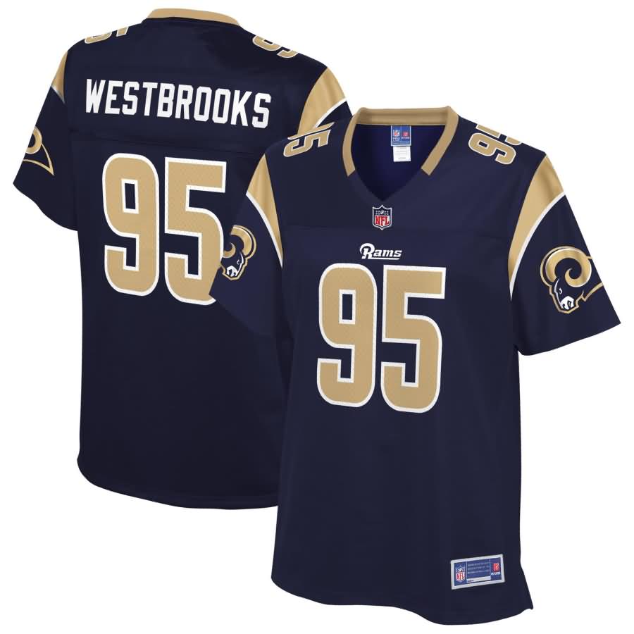 Ethan Westbrooks Los Angeles Rams NFL Pro Line Women's Player Jersey - Navy
