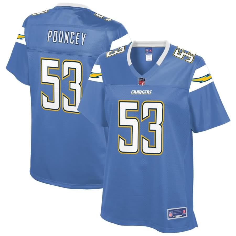 Mike Pouncey Los Angeles Chargers NFL Pro Line Women's Alternate Player Jersey - Powder Blue