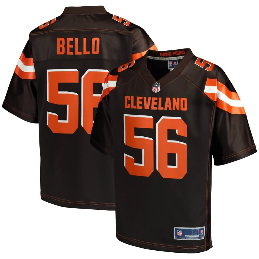 BJ Bello Cleveland Browns NFL Pro Line Player Jersey - Brown